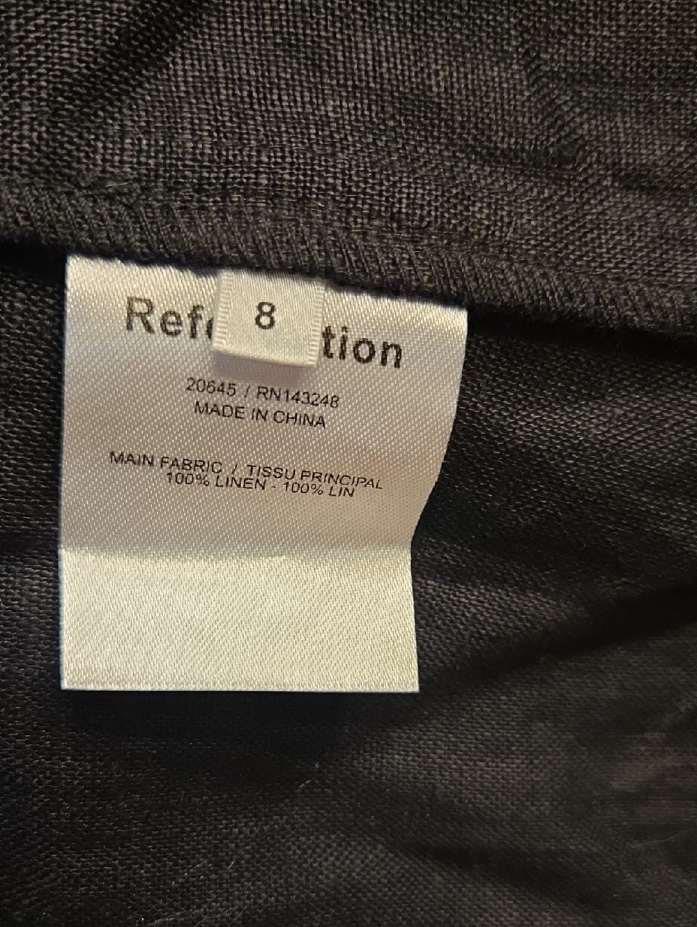 Reformation Palm Linen Skirt Size 8 - Picture 9 of 12